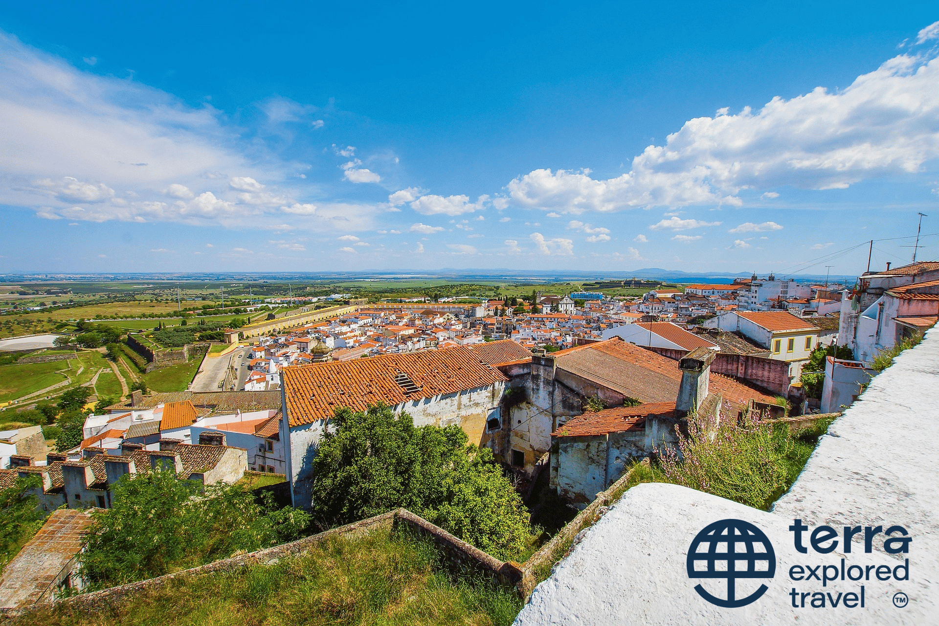 Picture of a town in the Alentejo region of Portgual